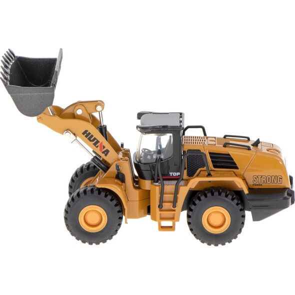 H-Toys Koparka ładowarka kołowa spychacz model z metalu Die-Cast H-toys 1813 1:60