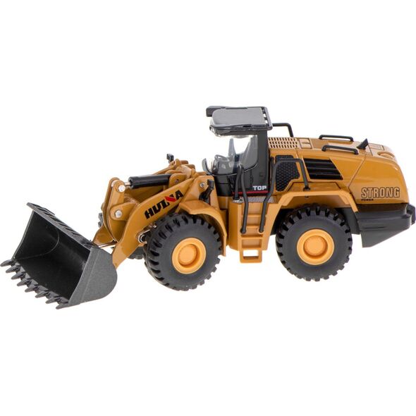 H-Toys Koparka ładowarka kołowa spychacz model z metalu Die-Cast H-toys 1813 1:60