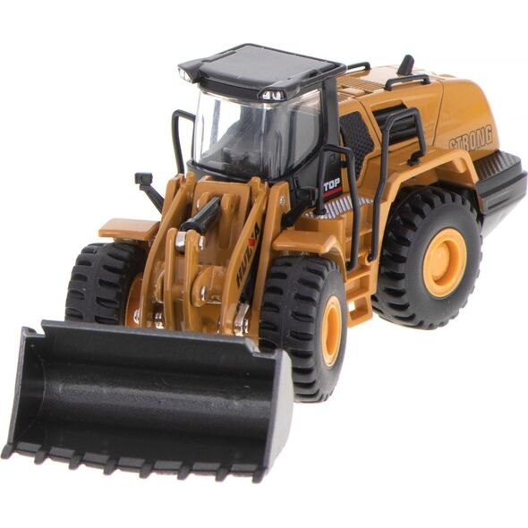 H-Toys Koparka ładowarka kołowa spychacz model z metalu Die-Cast H-toys 1813 1:60