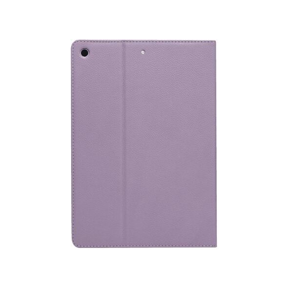 Etui na tablet Tokyo - iPad 10.2" (2021 - 9th Gen) - Daybreak Purple - full grain pebbled leather cover