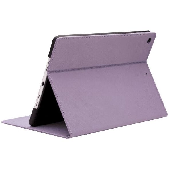 Etui na tablet Tokyo - iPad 10.2" (2021 - 9th Gen) - Daybreak Purple - full grain pebbled leather cover