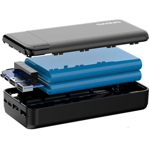 Powerbank Dudao K6 Pro+ 20000mAh Biało-czarny