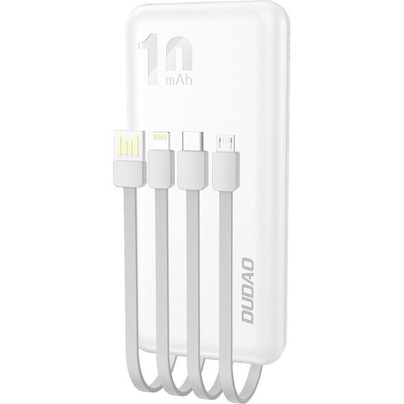 Powerbank Dudao K6 Pro 10000mAh Biały