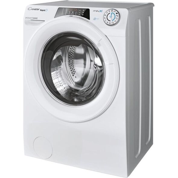 Pralka Candy Candy | RO 1486DWME/1-S | Washing Machine | Energy efficiency class A | Front loading | Washing capacity 8 kg | 1400 RPM | Depth 53 cm | Width 60 cm | Display | TFT | Steam function | Wi-Fi | White