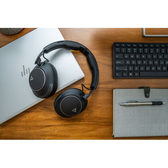 Słuchawki Poly Voyager Surround 80 UC czarne (8H2G3AA)