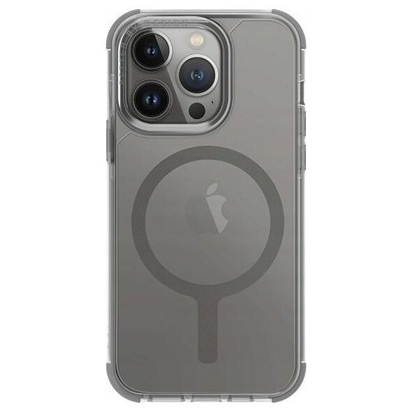 Uniq UNIQ etui Combat iPhone 15 Pro 6.1" Magclick Charging szary/frost grey