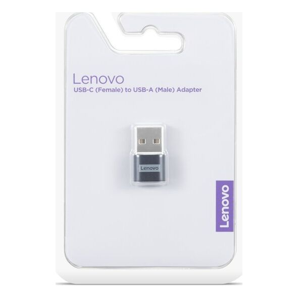 Προσαρμογέας USB Lenovo Lenovo - Προσαρμογέας USB - 24 pin USB-C (W) σε USB Τύπου A (M) - USB 2.0 - CRU