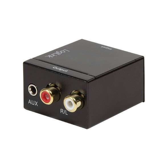 System przekazu sygnału AV LogiLink LogiLink Audio-Konverter Digital zu Analog 3.5mm/SPDIF/COAX