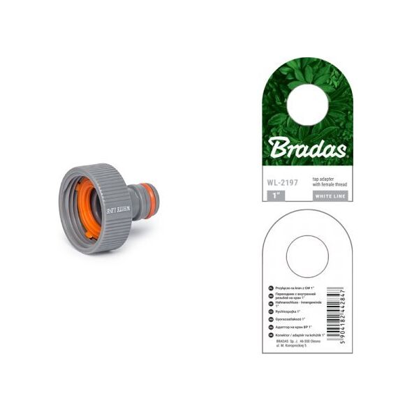 Bradas Przyłącze na kran GW 1"  (WL-2197)