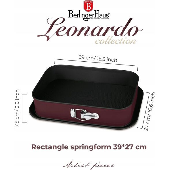 FORMA TYTANOWA 39x27cm BERLINGER HAUS BH-7941 LEONARDO