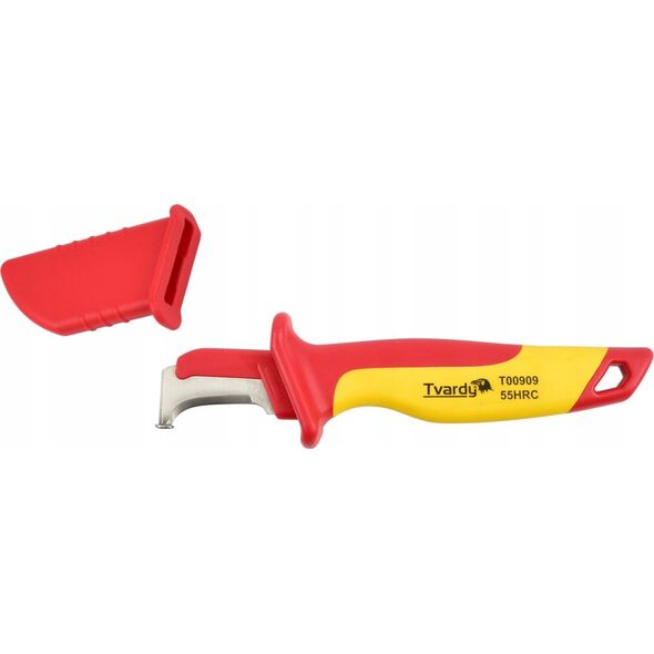 Tvardy Nóż izolowany do usuwania izolacji kabli 180mm VDE (60)