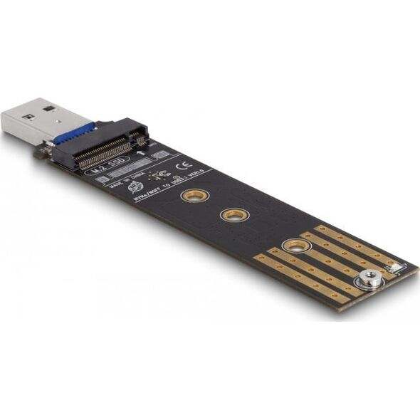 Προσαρμογέας USB Delock DELOCK Combo Μετατροπέας για M.2 NVMe PCIe/SATA SSD USB 3.2