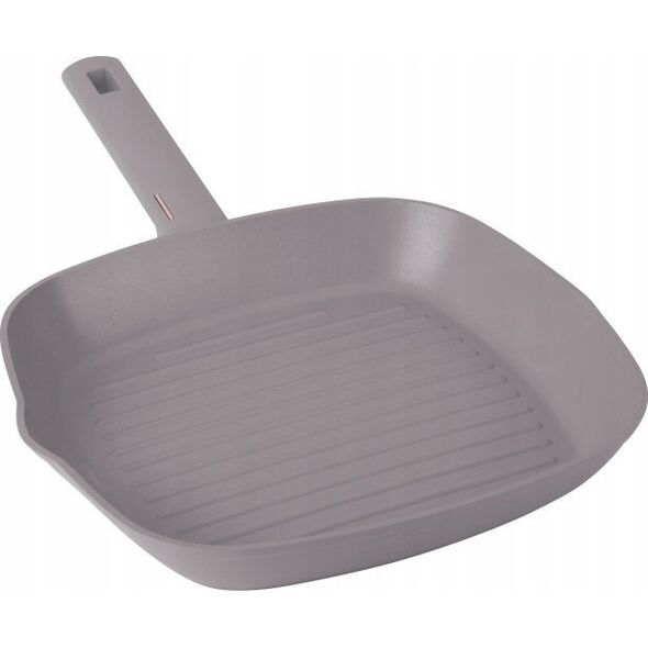 PATELNIA GRILLOWA TYTANOWA 28cm BERLINGER HAUS BH-8096 TAUPE