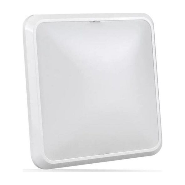 BestService Πλαφονιέρα Lumax SPHERE II 12W 850lm 840 4000K IP20 IK10 τετράγωνη LO1232N