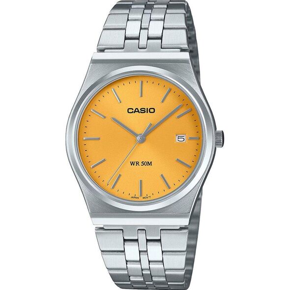 Casio Ρολόι Μπαταρίας με Ασημί Μεταλλικό Μπρασελέ (MTP-B145D-9AVEF) (CASMTP-B145D-9AVEF) έως 12 άτοκες Δόσεις
