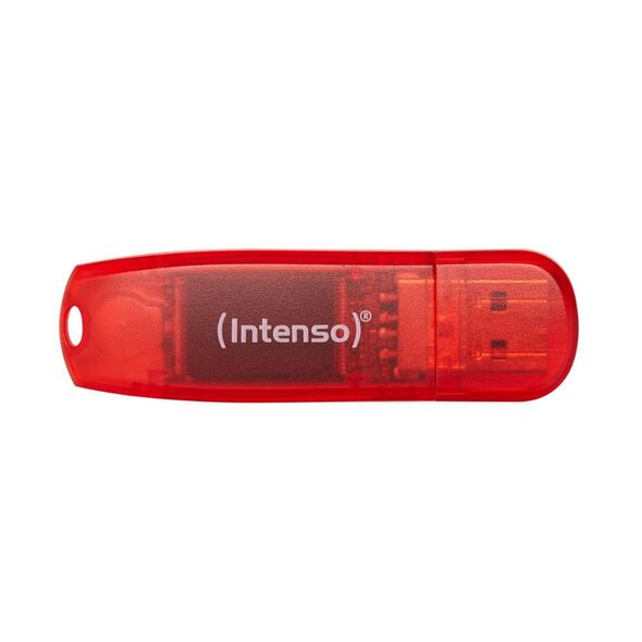 Intenso USB 2.0 Stick 128GB Rainbow Line rot (3502491) (NSO3502491) έως 12 άτοκες Δόσεις
