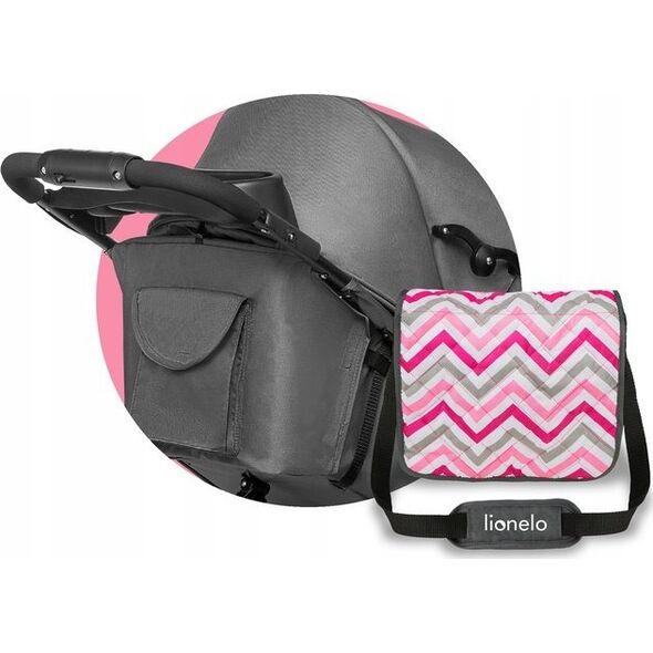 LO-EMMA PLUS WÓZEK CORAL PINK 5903771719858
