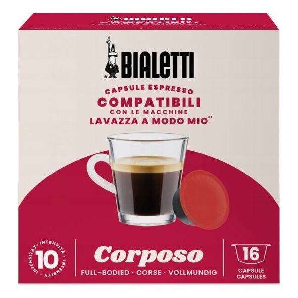 Bialetti - Lavazza a Modo Mio - Corposo - 16 kapsułek