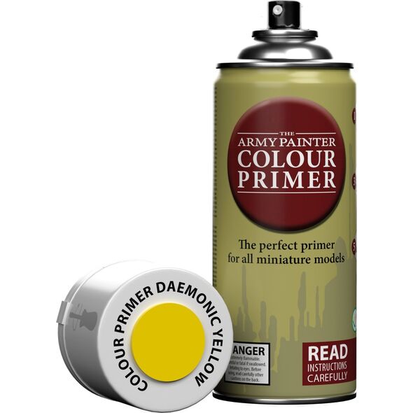 The Army Painter: Colour Primer - Daemonic Yellow (2022)