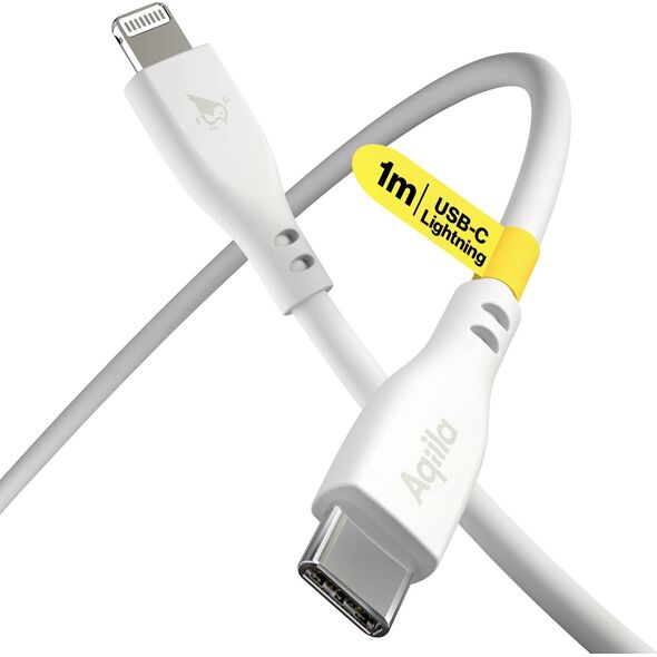 Καλώδιο Aqiila Cablebird CS21 Char-/Sync 60W Type C Lightning 1m
