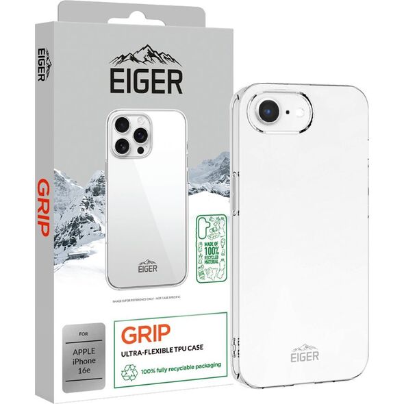 Eiger Grip Θήκη GRS iPhone 16e διαφανής