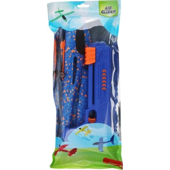 ΑΕΡΟΠΛΑΝΟ ΣΤΥΡΟΦΟΡΜΙΚΟ ΜΕ ΕΚΤΟΞΕΥΤΗ 43CM - BLUE
