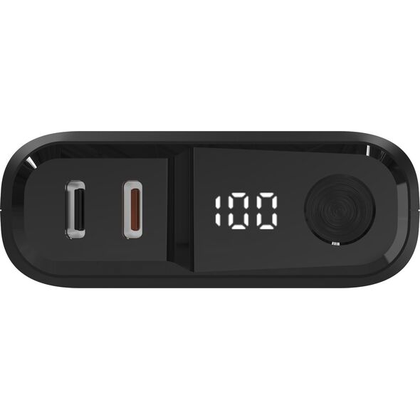 RealPower PB-10000C PD+ 10000 mAh Μαύρο