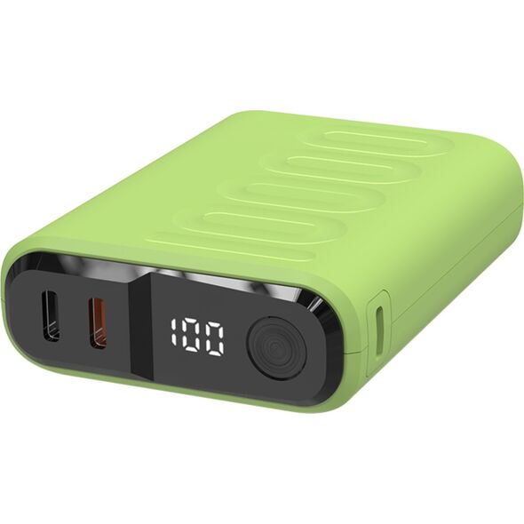 RealPower PB-10000C PD+ 10000 mAh Ανοιχτό Πράσινο