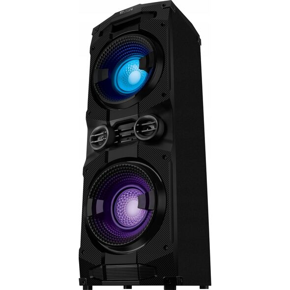 SVEN PS-1500 ηχείο ισχύος μαύρο (500W, Bluetooth, FM, USB, LED)