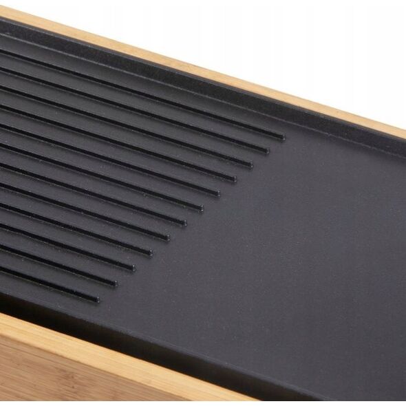 DOMO DO9271G Πλάκα ψησίματος, στυλ μπαμπού, 42x28
