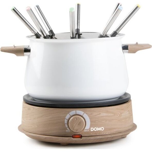 DOMO DO736F Fondue wood white, 1500W