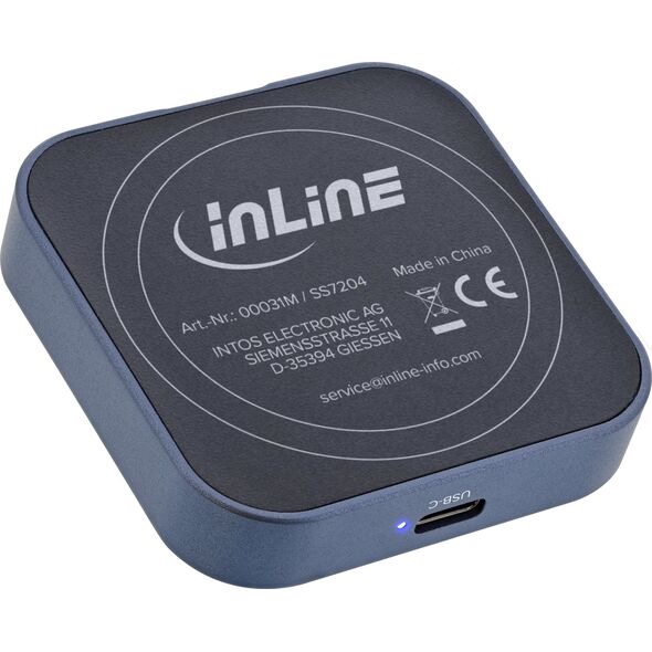 InLine® Clip Case - Μαγνητική θήκη USB-C για SATA III & NVMe M.2 SSDs