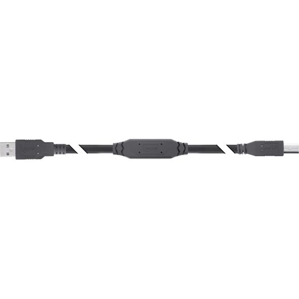 Ενεργό καλώδιο InLine® USB 2.0, USB-A αρσενικό σε USB-B αρσενικό, 7,5m