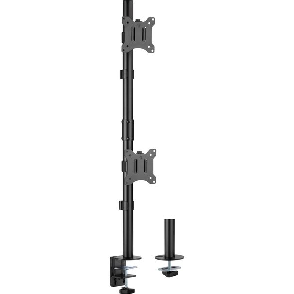Επιτραπέζια βάση InLine®, για 2x LCD-/LED-οθόνες έως 81cm (32"), μέγιστο βάρος 9kg
