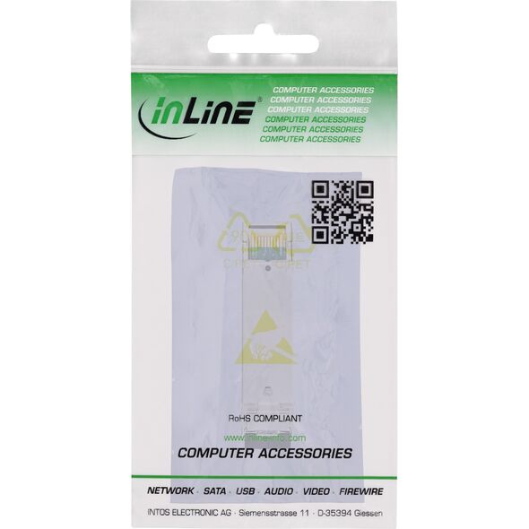 Ενσωματωμένη μονάδα SFP LWL 850nm Multimode με υποδοχές LC, 300m, 2,5Gb/s