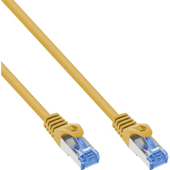 Καλώδιο Patch InLine®, Cat.6A, S/FTP, TPE (LSZH), CCA, κίτρινο, 1,5m