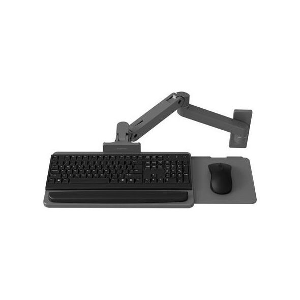 ΒΡΑΧΙΟΝΑΣ ERGOTRON LX PRO ΜΕ ΔΙΣΚΟ ΠΛΗΚΤΡΟΛΟΓΙΟΥ ΓΙΑ ΤΟΙΧΟ σκούρο γκρι