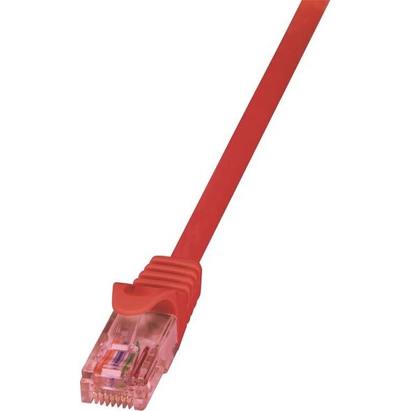 LogiLink 1m Cat.6 U/UTP καλώδιο δικτύου Κόκκινο Cat6 U/UTP (UTP)