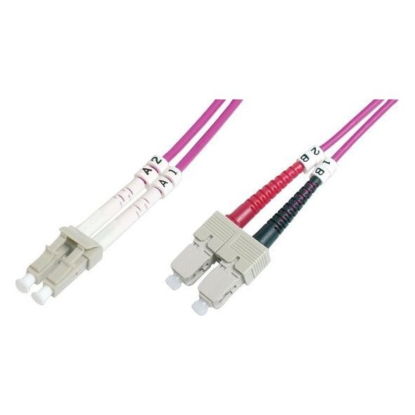 LOGON AL5LCSC03I/4I καλώδιο InfiniBand / οπτική ίνα 3 m 2x LC 2x SC Ροζ
