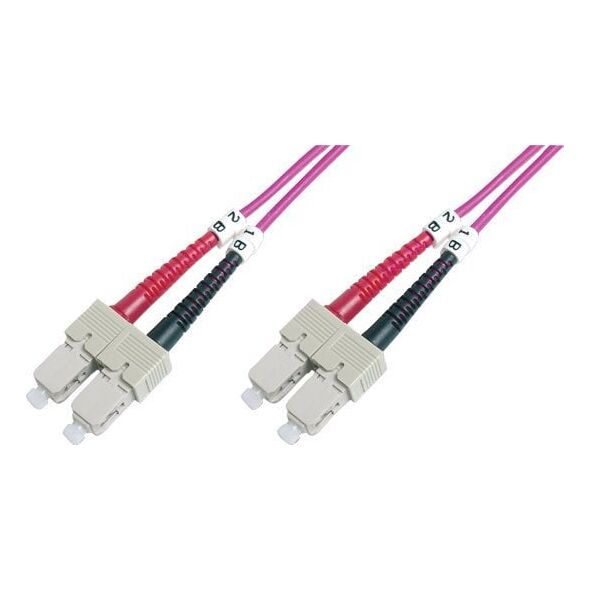 LOGON AL5SCSC05I/4I καλώδιο InfiniBand / οπτική ίνα 5 m 2x SC Ροζ