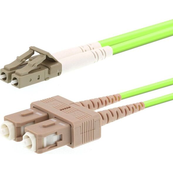 LOGON PROFESSIONAL AL5LCSC005I/5I καλώδιο InfiniBand / οπτική ίνα 0,5 m LC SC Ανοιχτό πράσινο