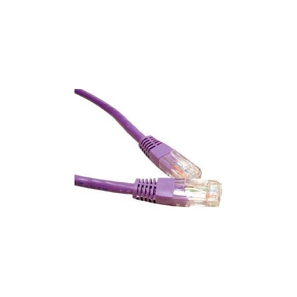 Καλώδιο δικτύου Techly ICOC CCA6F-020-VL Μωβ 2 m Cat6 F/UTP (FTP)