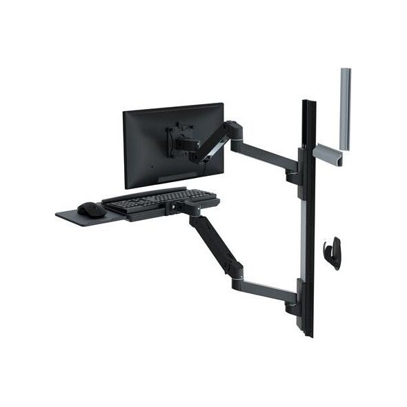 ERGOTRON LX PRO ARM WALL MOUNT SYSTEM μαύρο