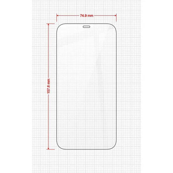 GrizzGlass HybridGlass Easy Apple iPhone 12 Pro Max [2 PACK]