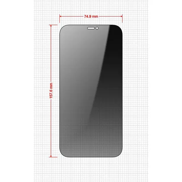 GrizzGlass SecretGlass Easy Apple iPhone 12 Pro Max [2 PACK]
