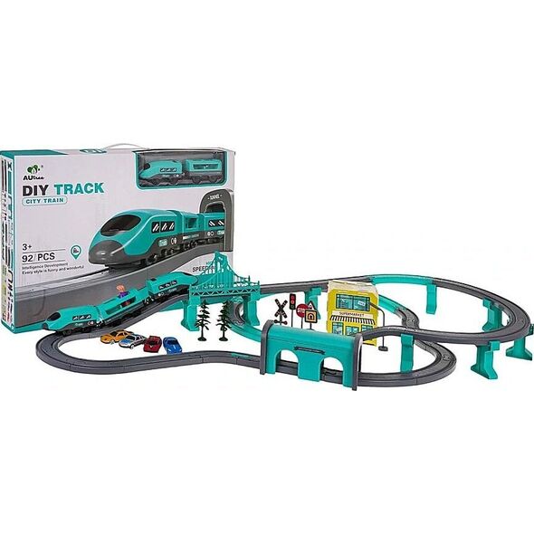 RoGer Train Station + Accessories 92pcs.