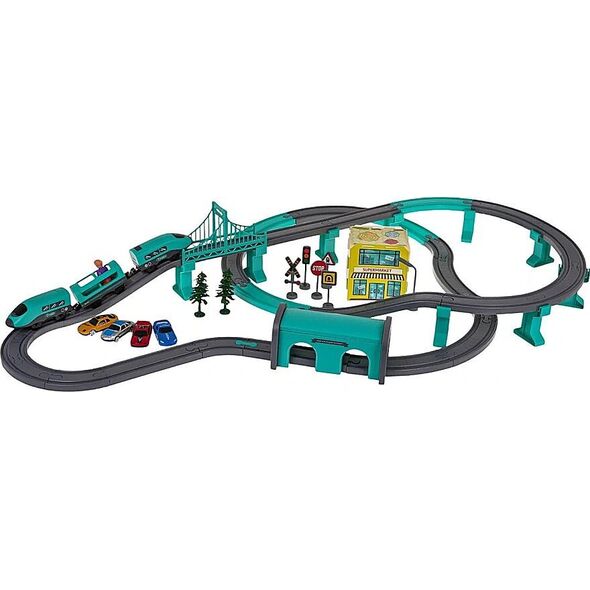 RoGer Train Station + Accessories 92pcs.