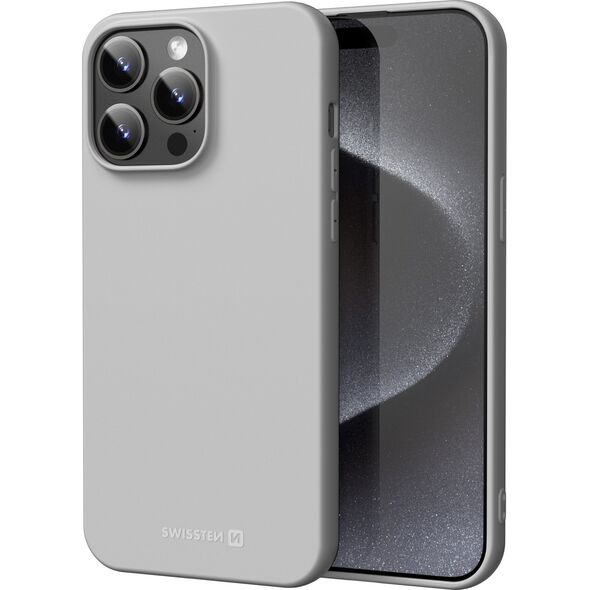 Swissten Soft Joy Silicone Case for Apple iPhone 15 Pro Max