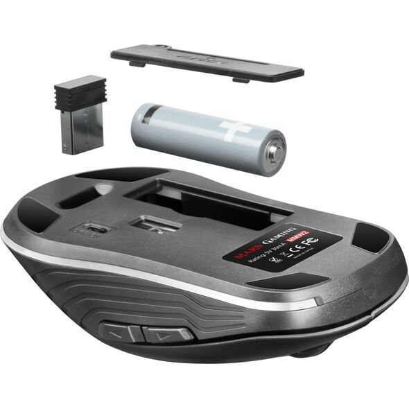 Mars Gaming MMW2 Wireless Gaming Mouse with Additional Buttons / RGB / 3200 DPI