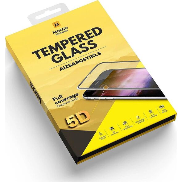 Mocco Full Glue 5D Signature Edition Tempered Glass Full Coverage with Frame Xiaomi Redmi 7 Black